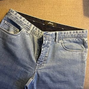 Designer jeans heavily discounted.